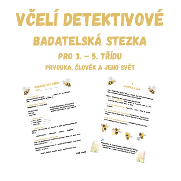 Včelí detektivové - badatelská stezka pro 3. - 5. třídu 1