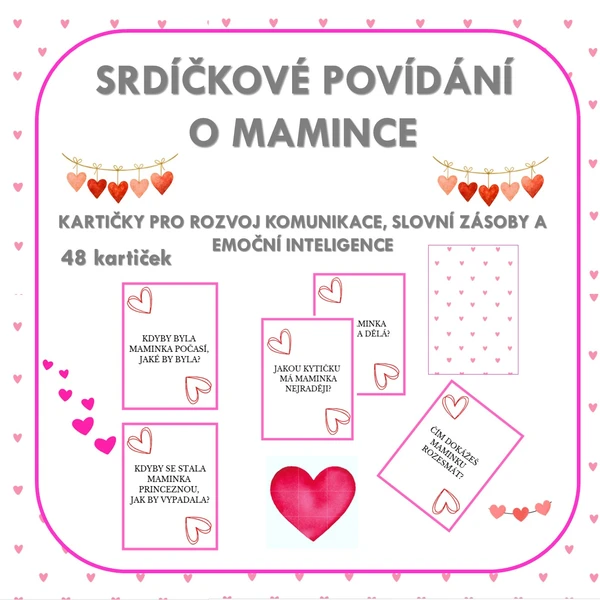 SRDÍČKOVÉ POVÍDÁNÍ O MAMINCE 1