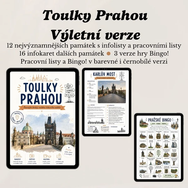 Toulky Prahou: Výletní verze 1