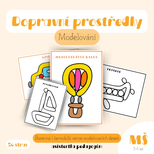 Dopravní prostředky - Modelování 1