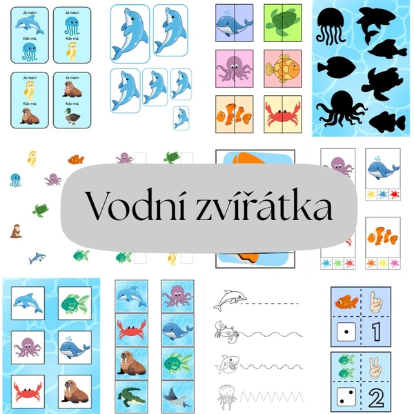 Vodní zvířátka 1