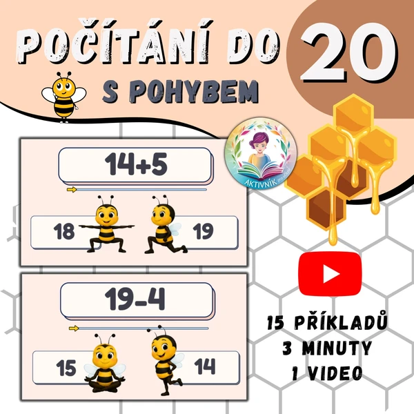 VČELÍ MATEMATICKÁ ROZCVIČKA 1