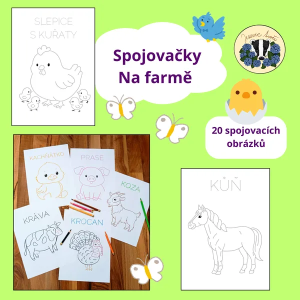 Spojovačky - na farmě  1