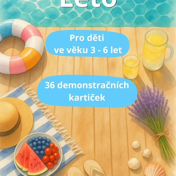 Léto - demonstrační kartičky 1