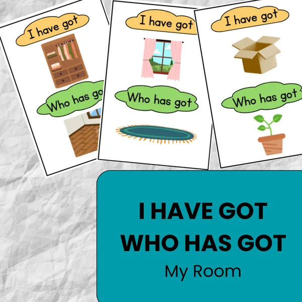 MY ROOM - I have got, who has got 1