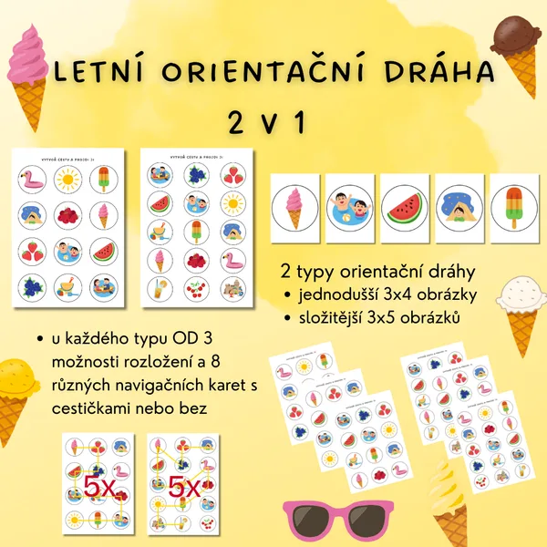 Letní orientační dráha 2 v 1 1