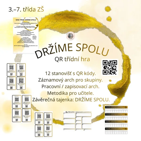 Držíme spolu – QR třídní běhačka 1