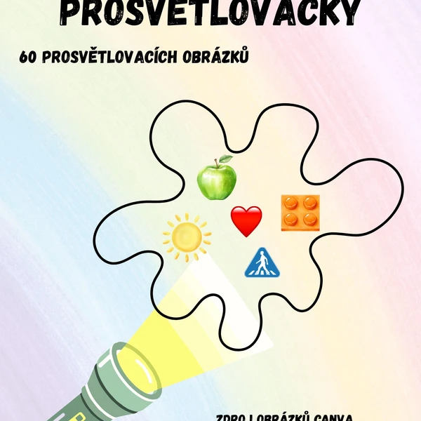 Duhové barvy - Barevná prosvětlovačka 1