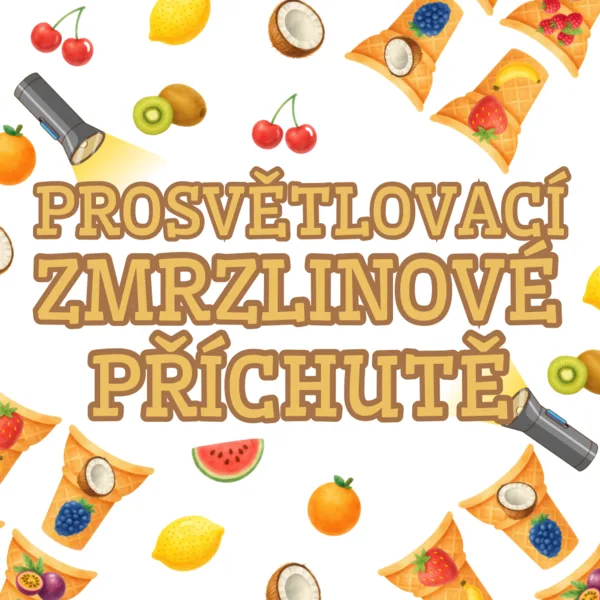 Prosvětlovací zmrzlinové příchutě 1