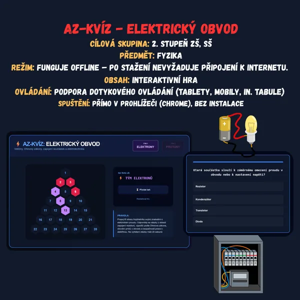 AZ-kvíz - Elektrický obvod 1