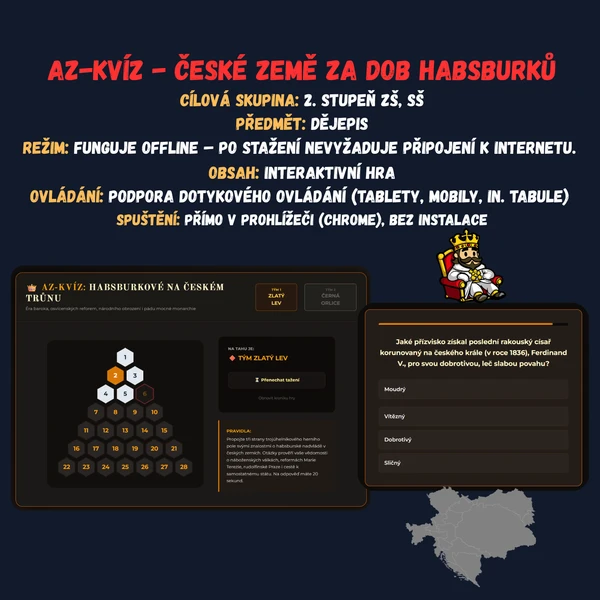 AZ-kvíz - České země za vlády Habsburků 1
