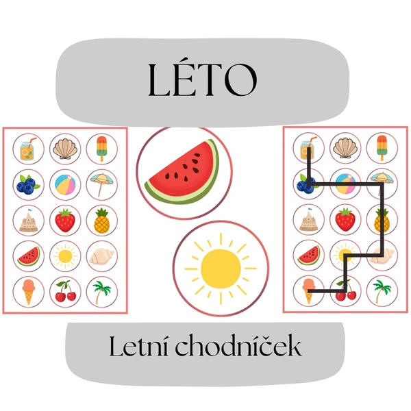 Letní chodníček 1