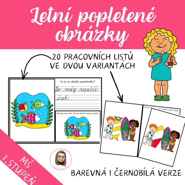 LÉTO - popletené obrázky 1