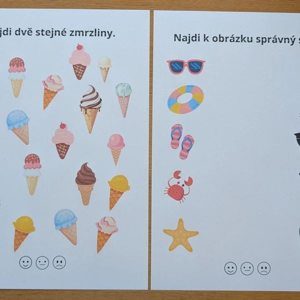 Letní pracovní listy 1