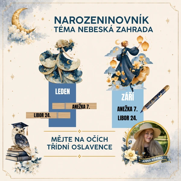 Narozeninovník - nebeská zahrada 1
