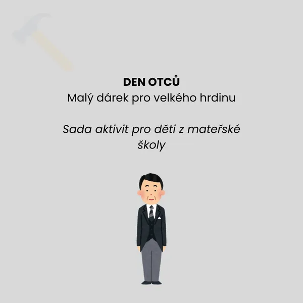 Můj táta je hrdina | Tvořivá sada ke Dni otců | 12 stran 1