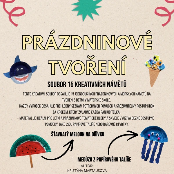  Velká kniha letního tvoření - 15 prázdninových námětů 🌊 1