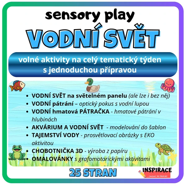 Sensory play - VODNÍ SVĚT💧 1