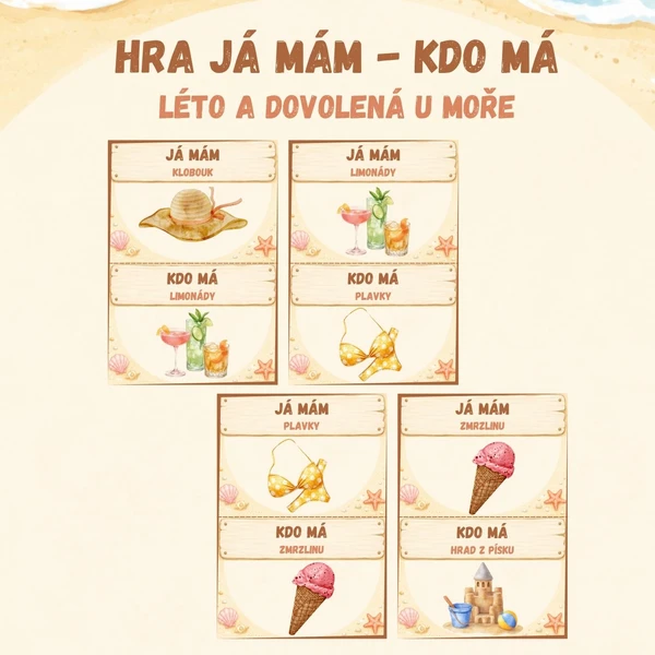 Já mám, kdo má - Léto a dovolená u moře 1