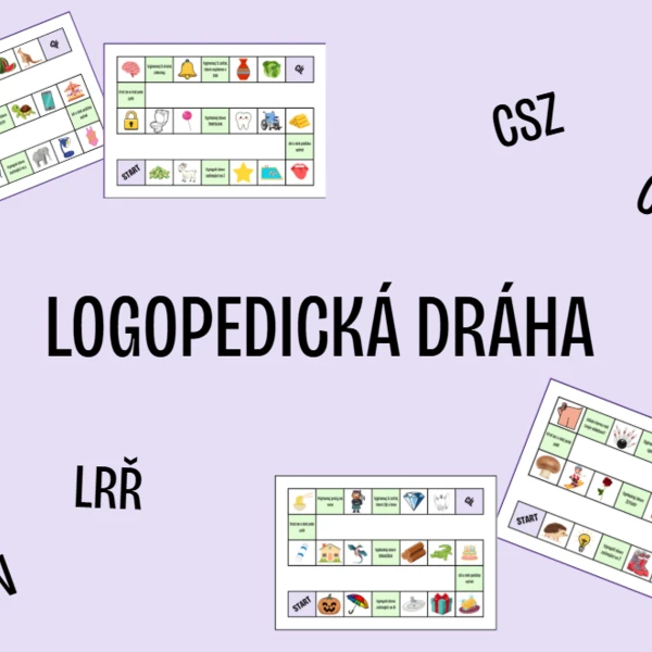 LOGOPEDICKÁ DRÁHA- hlásky C, S, Z, Č, Š, Ž, L, R, Ř, D, T a N. 1