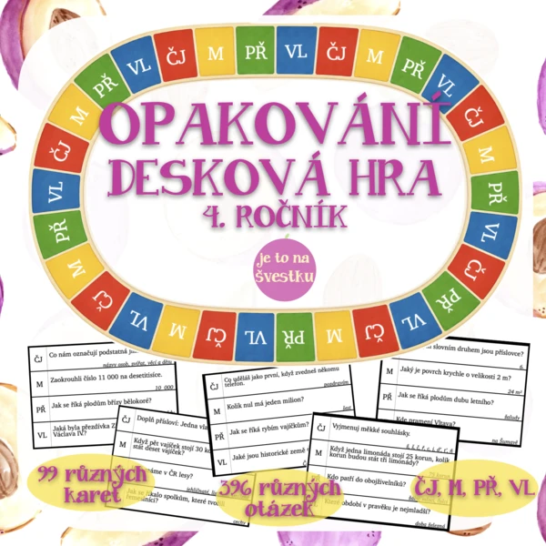 Opakování 4. ročníku - desková hra 1
