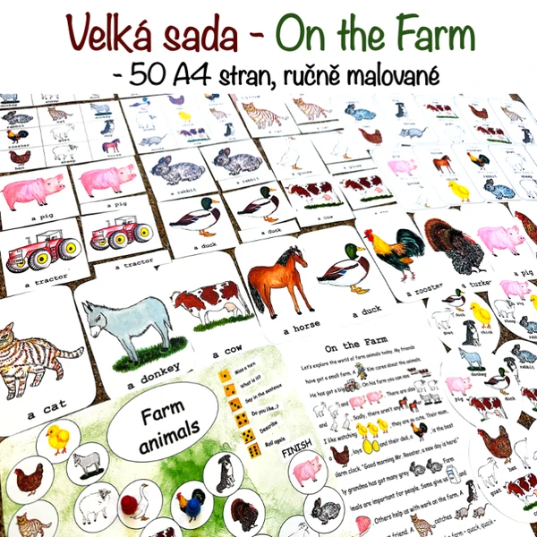 Velká sada aktivit - On the Farm 1