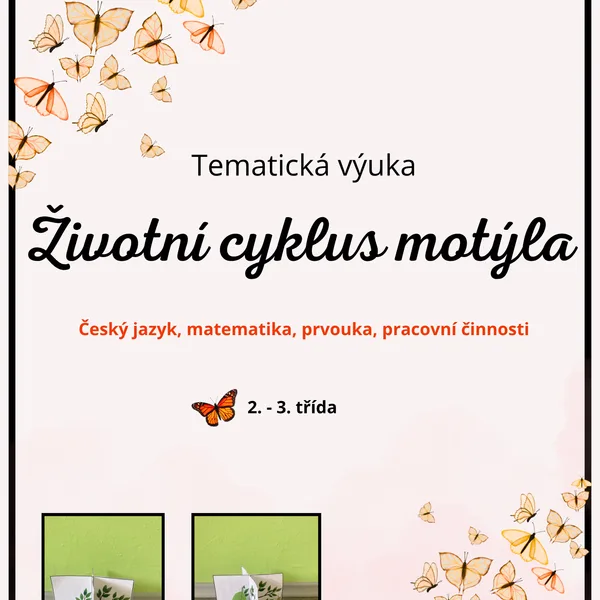 Životní cyklus motýla 1