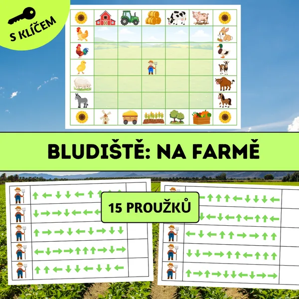 Bludiště: Na farmě 1