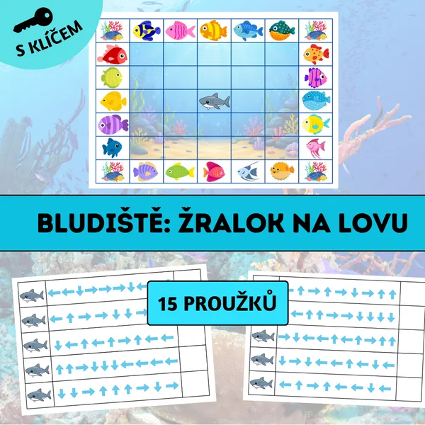 Bludiště: Žralok na lovu 1