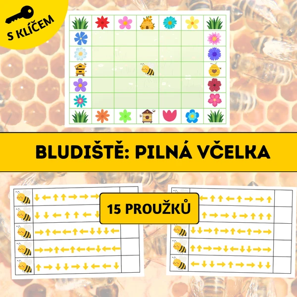 Bludiště: Pilná včelka 1