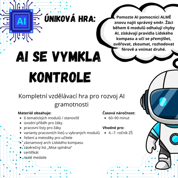 Úniková hra: AI se vymkla kontrole! 1