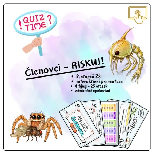 Členovci - Riskuj! (interaktivní prezentace) 1