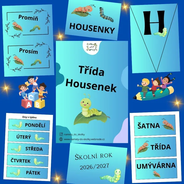 Výzdoba třídy Housenek  1