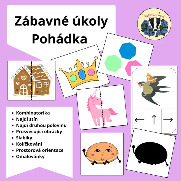 Zábavné úkoly - Pohádka  1