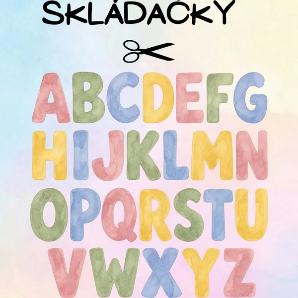 Písmenkové skládačky  1