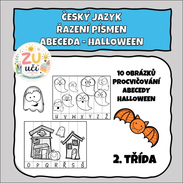 Seřaď podle abecedy - Halloween 1