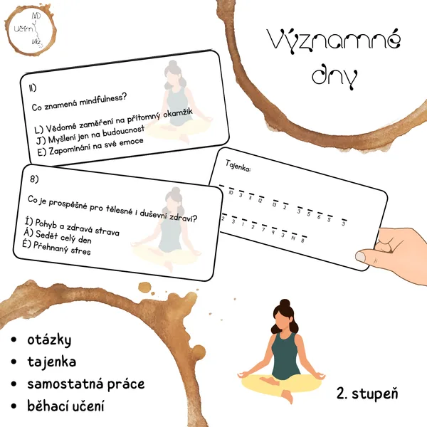 Významné dny - Světový den duševního zdraví (10. 10.) 1