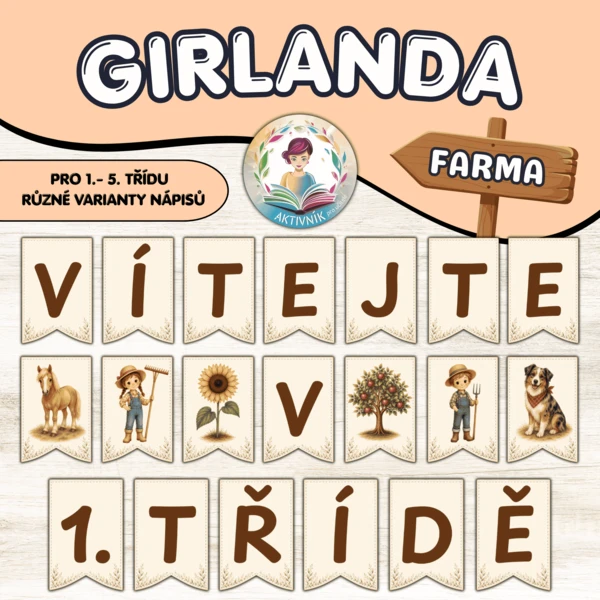 FARMA - girlanda 1