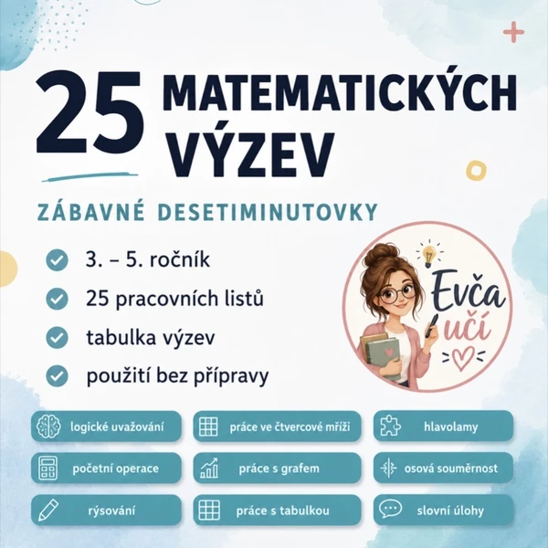 25 MATEMATICKÝCH VÝZEV 1