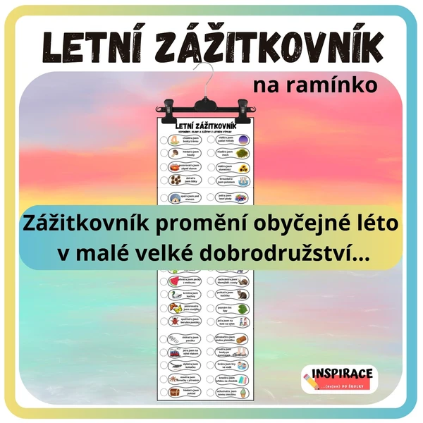 Letní ZÁŽITKOVNÍK 1