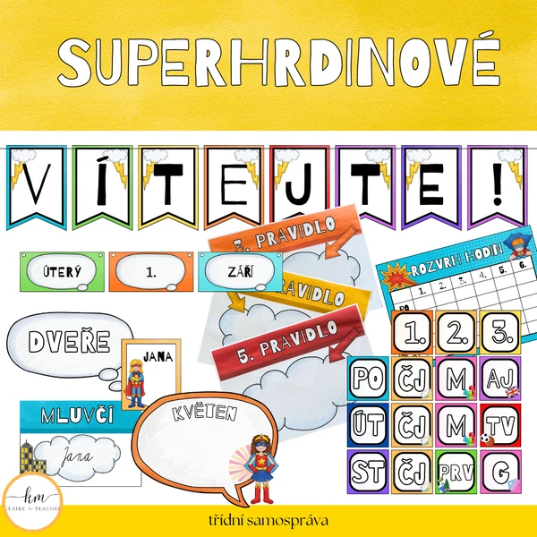 Superhrdinové - základní balíček 1