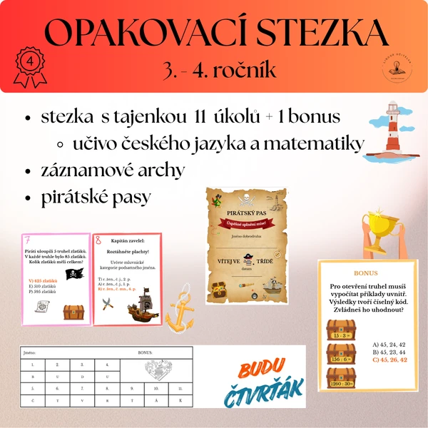 Opakovací stezka pro 3. ročník 1