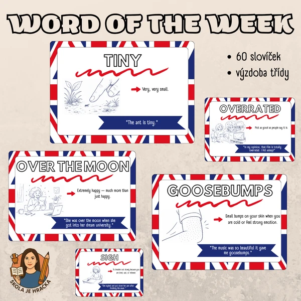 Word of the week - výzdoba třídy 1
