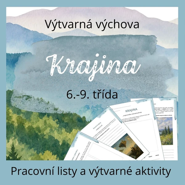 KRAJINA - Pracovní listy a aktivity 1