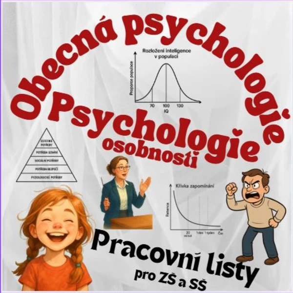 Obecná psychologie a psychologie osobnosti - pracovní listy 1