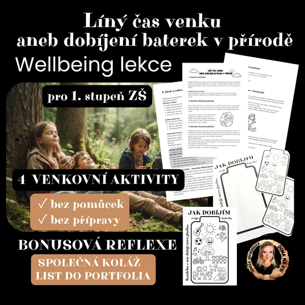 Líný čas venku aneb dobíjení baterek v přírodě 1