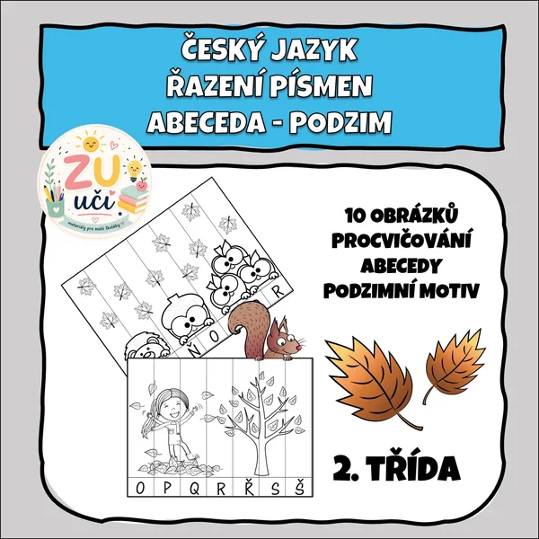 Seřaď podle abecedy - Podzim 1