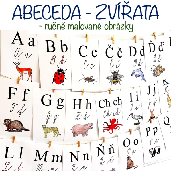 Abeceda - Zvířata 1