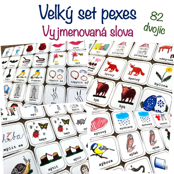 Sada pexes - Vyjmenovaná slova 1