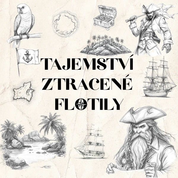 Tajemství ztracené flotily (týmová pátrací hra s mapou a indiciemi) 1